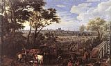 The Army of Louis XIV in front of Tournai in 1667 by Adam Frans Van Der Meulen